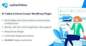 wpDataTables – Tables and Charts Manager for WordPress