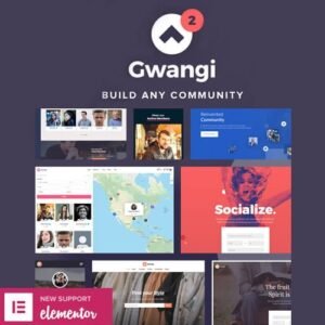 Gwangi - PRO Multi-Purpose Membership, Social Network - BuddyPress Community Theme