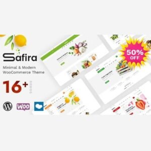 Safira - Food & Organic WooCommerce WordPress Theme